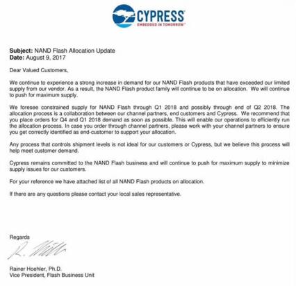 Cypress涨价！供给持续吃紧，三星、SK海力士、美光第二季Server DRAM营收季增30.1%